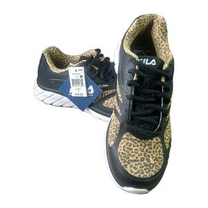 Fila Memory Speedstride 4 Leopard Womans Size USA 9 NEW IN BOX